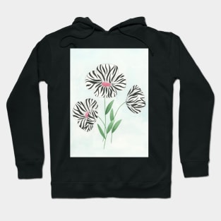 Wildflowers - Zebra Hoodie